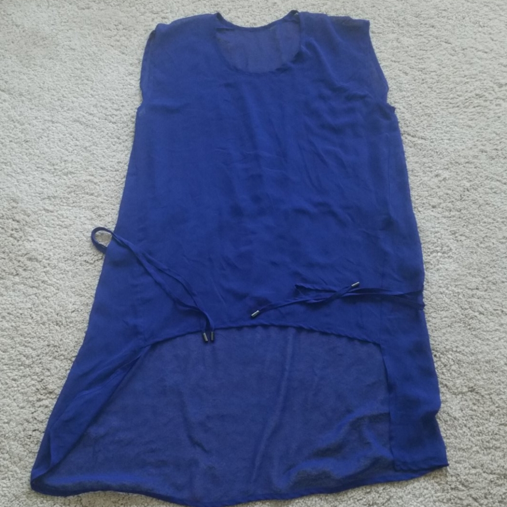 Sheer tunic